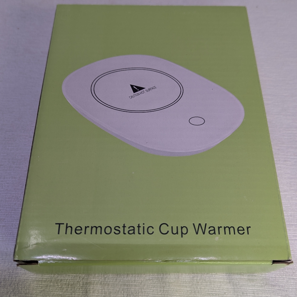 Thermostatic Cup Warmer White USB